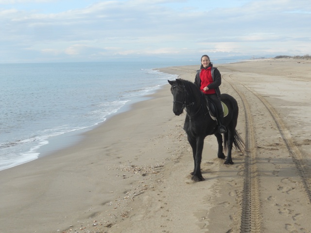 randonnee cheval narbonne plage